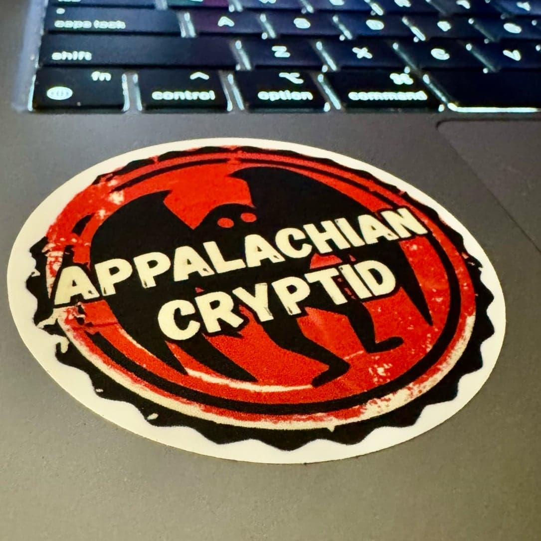 Decal on a laptop